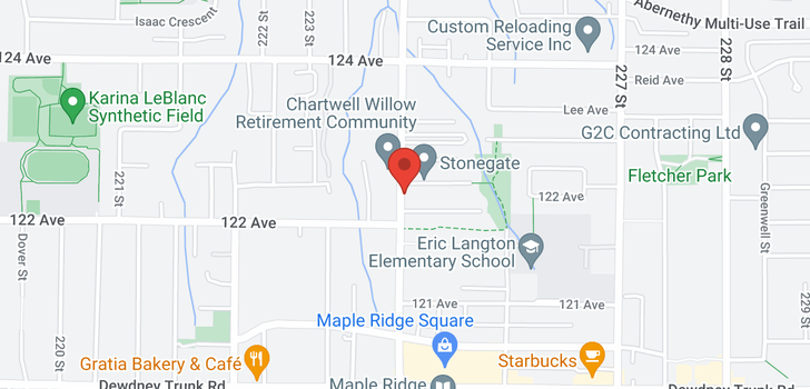 map of 312 12238 224TH STREET